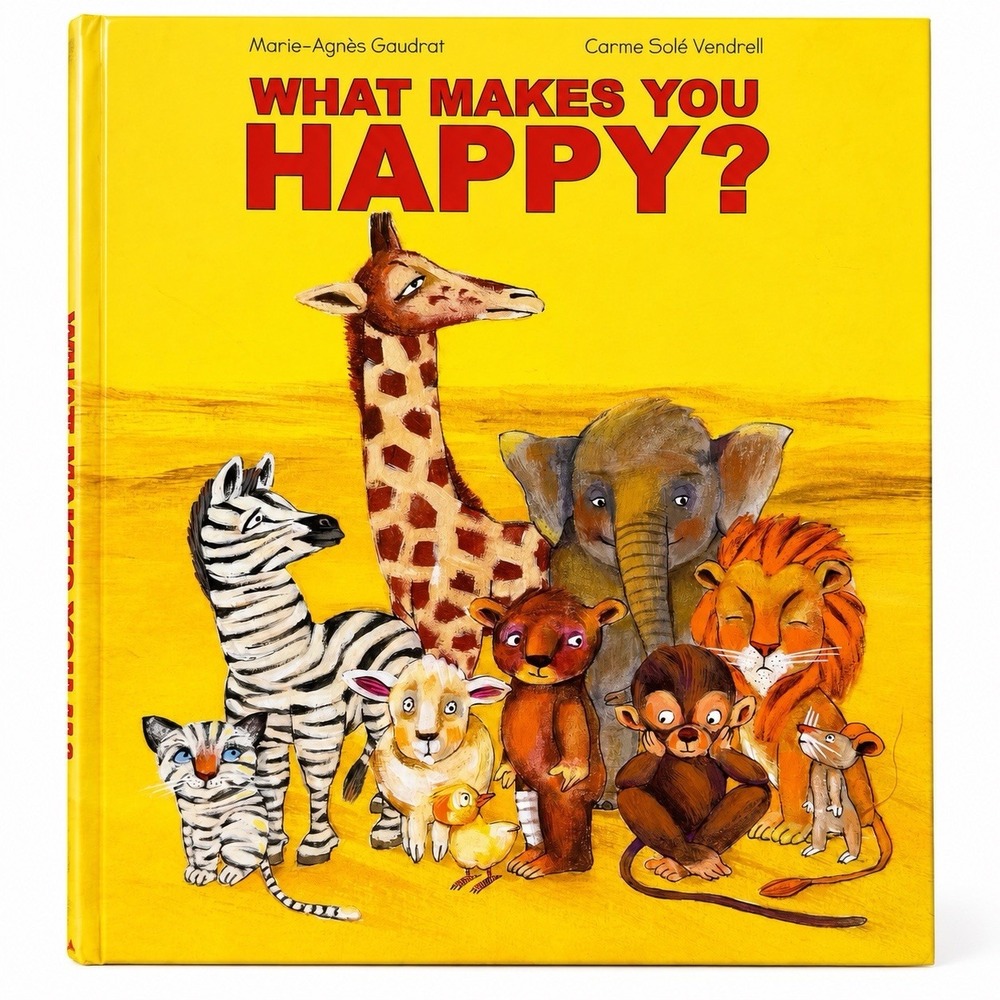 What Makes You Happy, Marie-Agnes Gaudrat, Children's Book Tri Fold Pages